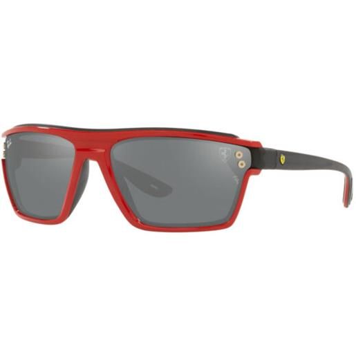 Ray-Ban Scuderia Ferrari occhiali da sole Ray-Ban Scuderia Ferrari collection rb 4370m (f6236g)