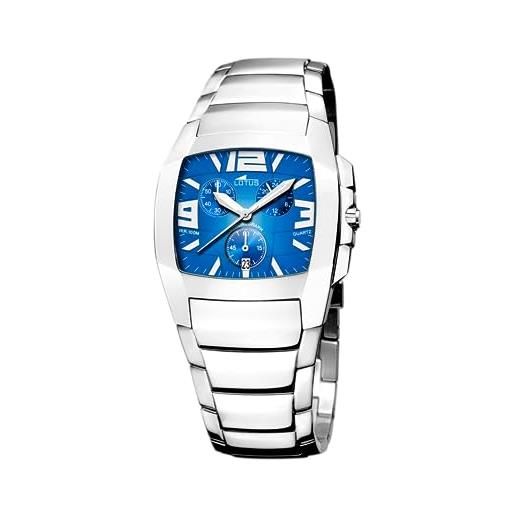 LOTUS orologio shiny chrono blu elettrico 15313/5, bracciale, bracciale