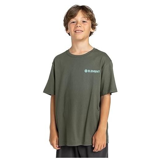 Element blazin maglietta da ragazzo 8-16 verde