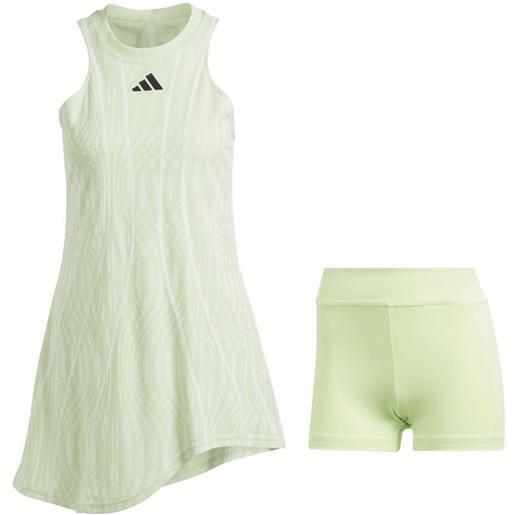 Adidas vestito da tennis da donna Adidas tennis airchill pro dress - semi green spark/green spark