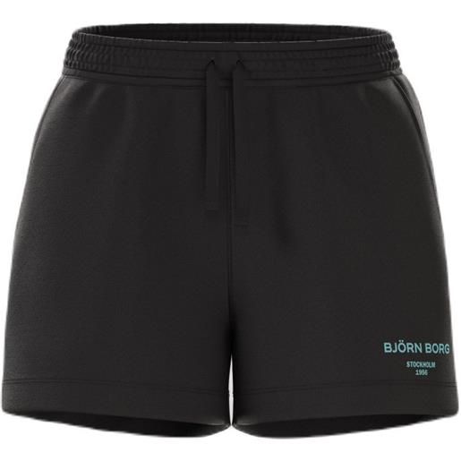 Björn Borg pantaloncini da tennis da donna Björn Borg essential shorts - black beauty