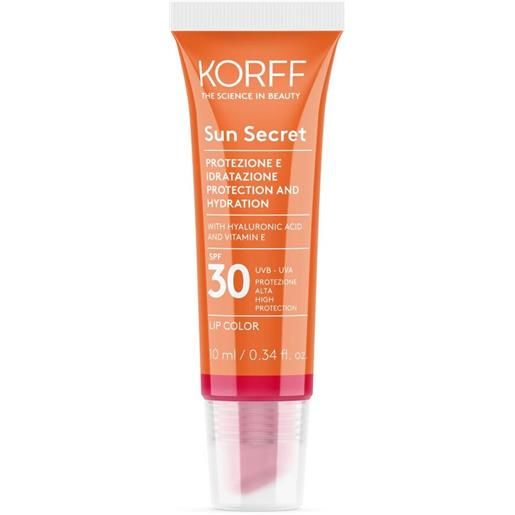 Korff sun secret lip color spf30 cherry 10ml Korff