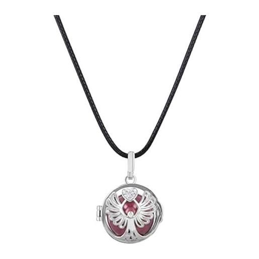 MUMMY BELL collana da donna con catena bell rossa, k10pc18, marca ste0085, estándar, non preziosa, estándar, metallo non prezioso, nessuna pietra preziosa