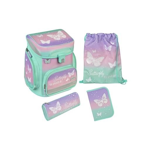 Scooli set di cartelle easy. Fit butterfly wishes