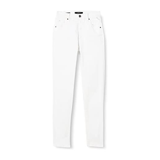 REPLAY jeans ragazza hyperflex elasticizzati, bianco (white 001), 14 anni