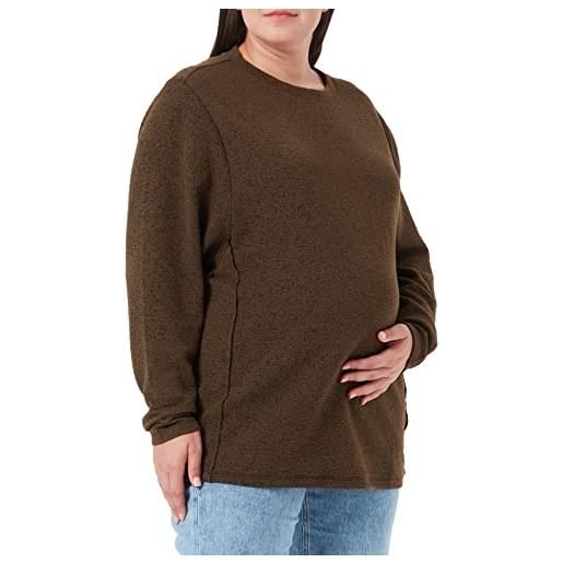 Noppies felpa onarga nursing a maniche lunghe maglione, dark olive-p981, 42 donna