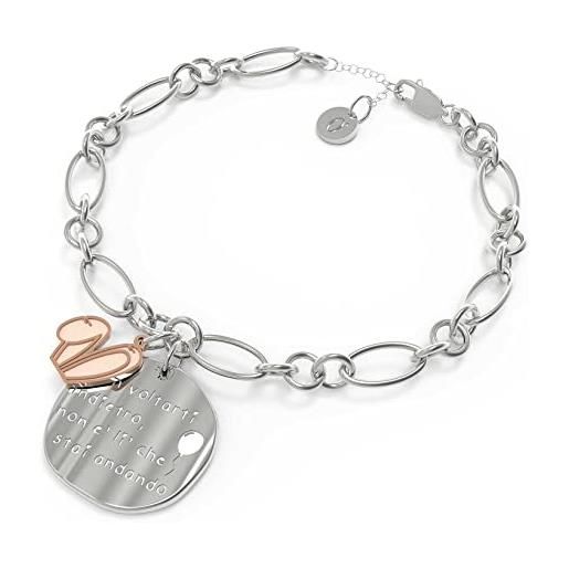 10 Buoni Propositi bracciale donna gioielli vita è una favola trendy cod. B5873