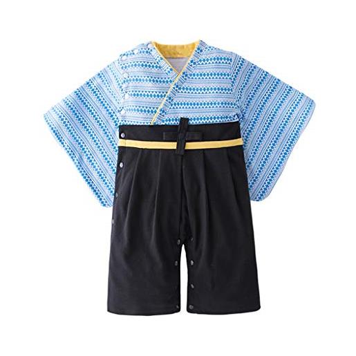 PTLLEND vestiti compleanno bambino lake blue kimono giapponese baby stampato tuta ragazzi pagliaccetto stripe ragazzi outfits & set ragazza 8 anni