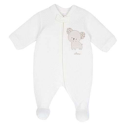 Chicco, tutina per neonato con simpatico animaletto, bianco, 15 mesi