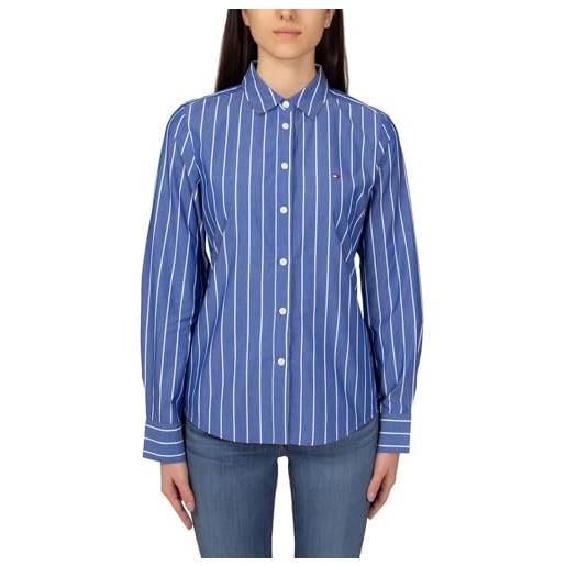 Tommy Hilfiger - camicia donna regular a righe - taglia 36