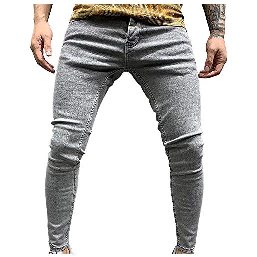 rtdgcv jeans da uomo in denim per l'uso quotidiano di working. Boys 751, grigio. , xxxl