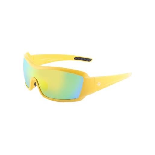 NAÏF naif navigator 5, occhiali da sole unisex-adult, giallo, grande
