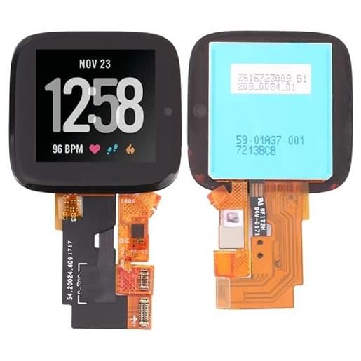 Generic schermo lcd e digitalizzatore di ricambio per smartwatch fitbit versa smartwatch parti di ricambio