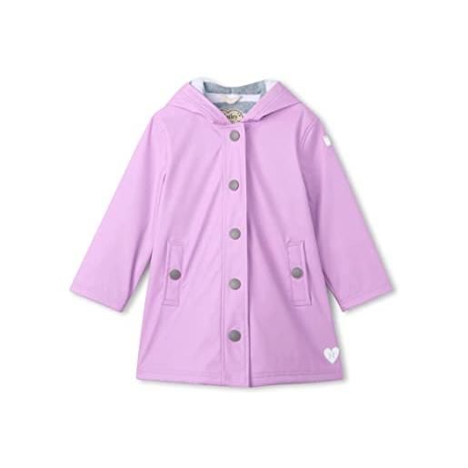 Hatley jacket giacca splash, lilac, 7 years unisex-bambini