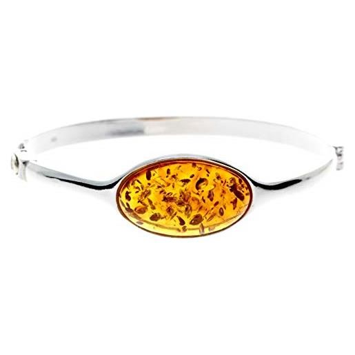 SilverAmber Jewellery silver. Amber gl510 - bracciale da donna in argento con ambra