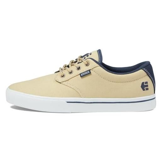 Etnies jameson 2 eco, scarpe da skateboard uomo, tan blue white, 48 eu