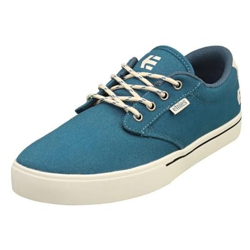 Etnies jameson 2 eco, scarpe da skateboard uomo, tan blue white, 43 eu