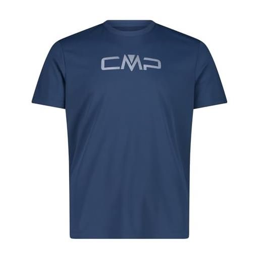 CMP - t-shirt da uomo, bianco, 54