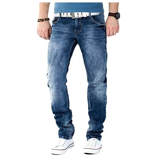 Cipo & Baxx jeans da uomo cd319y-bans 33w / 34l