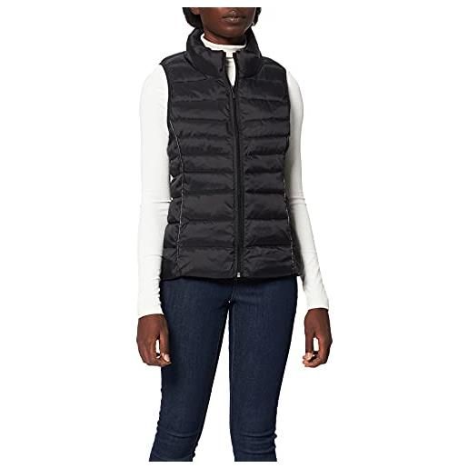 Only onlnewclaire quilted waistcoat otw giacca, black, l donna