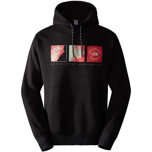 The north face outdoor graphic hoodie uomo