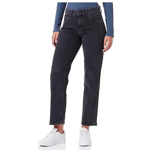 Lee rider classic jeans, nero, 30 w/33 l donna