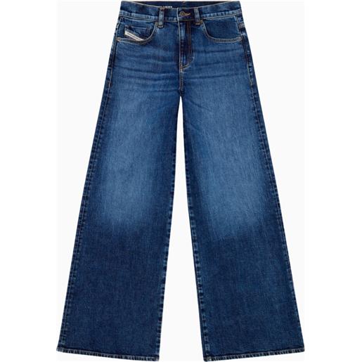 DIESEL jeans flare e bootcut blu scuro 1978 donna DIESEL d-akemi 0pfaz