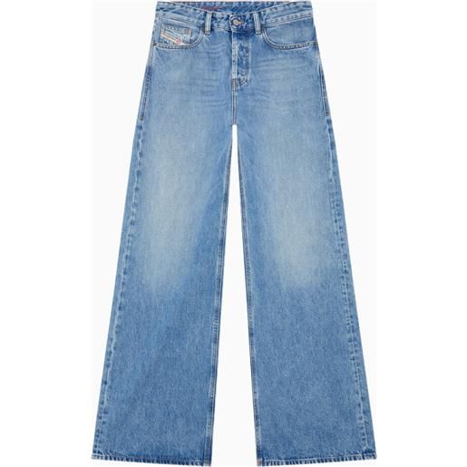 DIESEL jeans loose 1996 blu chiaro donna DIESEL vita bassa d-sire 09i29