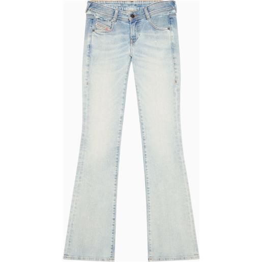 DIESEL jeans bootcut 1969 blu chiaro donna DIESEL vita bassa d-ebbey 09h73
