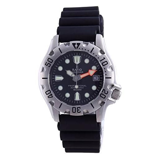 RATIO free. Diver professional 500m sapphire automatic 32bj202a-blk orologio da uomo