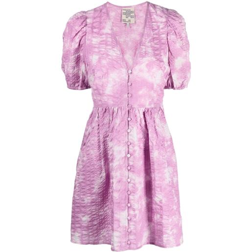 Baum Und Pferdgarten abito corto aela con fantasia tie-dye - rosa