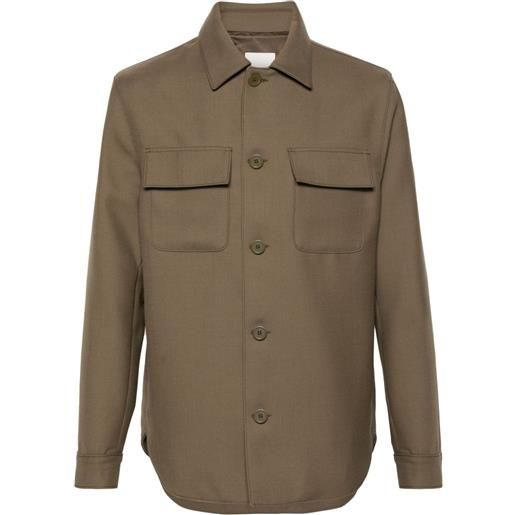 SANDRO giacca-camicia - verde