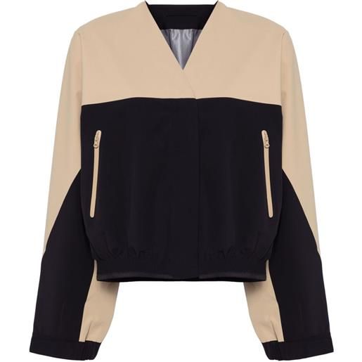 JNBY giacca con design color-block - nero