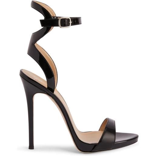 Giuseppe Zanotti sandali gwyneth con tacco a stiletto 120mm - nero