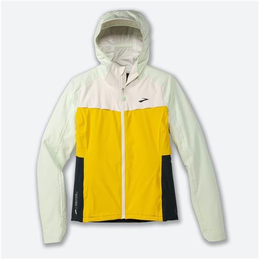 Brooks w high point waterproof jacket - giallo - ghiaccio