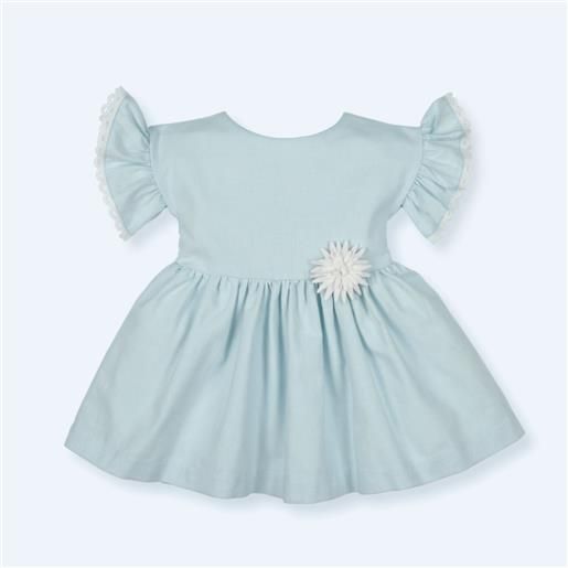 Mac Illusion vestito neonata bambina elegante estivo cotone - margherita