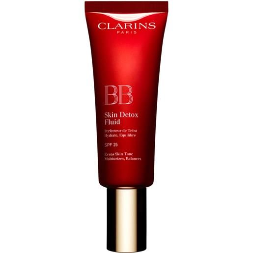 Clarins trattamenti viso bb cream skin detox fluid spf25 01 light