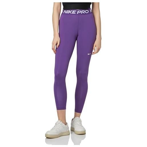 Nike w np 365 tight, leggings donna, industrial blue/white, xl