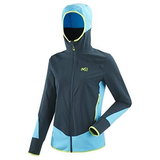 MILLET extreme touring fit jkt w, giacca donna, blu (orion blue) / azzurro, m