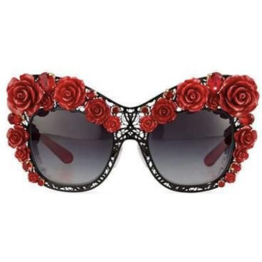 DOLCE & GABBANA occhiali da sole dolce & gabbana rose cat-eye