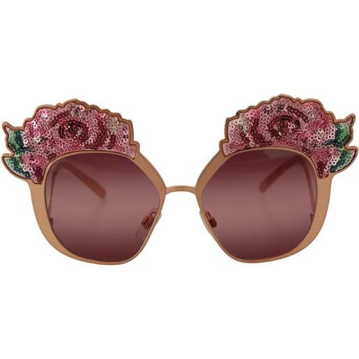 DOLCE & GABBANA occhiali da sole dolce & gabbana rose sequin