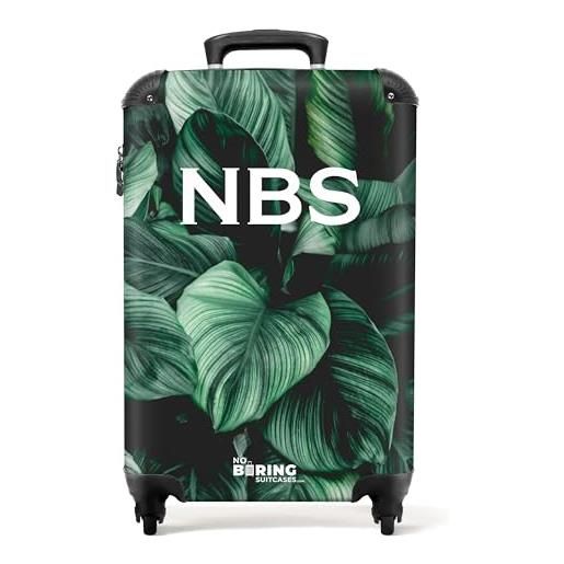 NoBoringSuitcases.com valigia modello, 21. Foglie della giungla, handgepäck, bagaglio per bambini