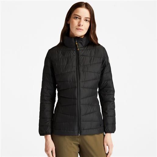 Timberland giacca da donna leggera e ripiegabile in colore nero colore nero