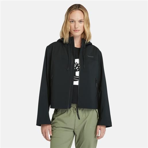 Timberland giacca impermeabile da donna in colore nero colore nero