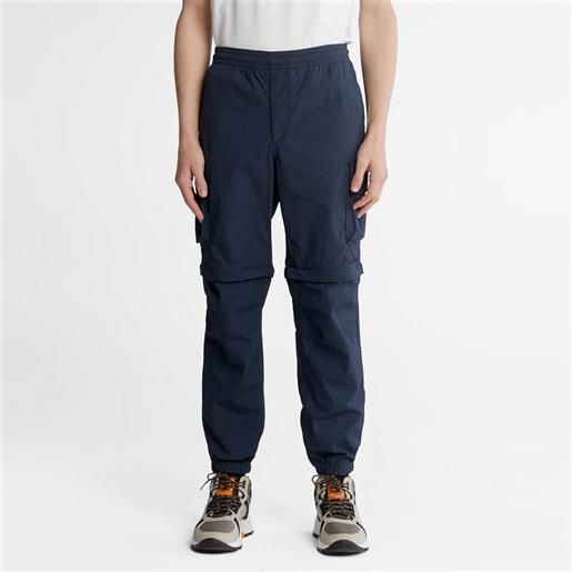 Timberland pantaloni convertibili da uomo in blu marino blu marino