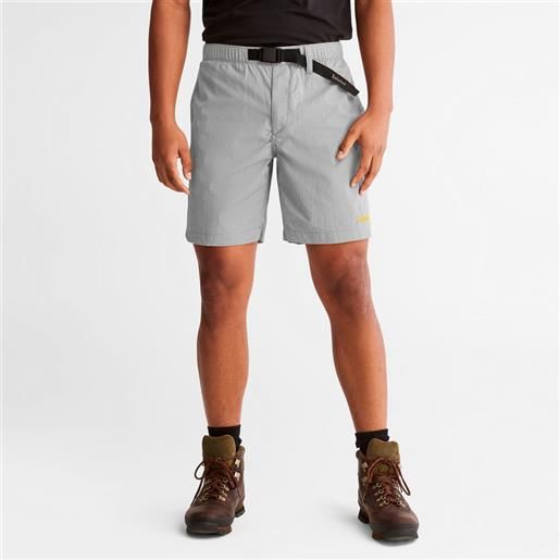 Timberland shorts da uomo idrorepellenti in grigio grigio chiaro