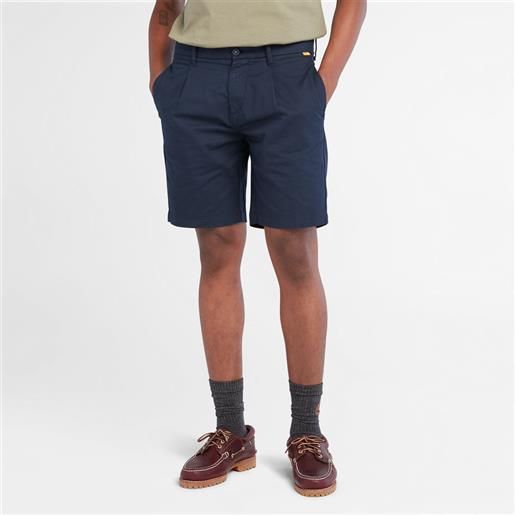 Timberland shorts in tessuto leggero da uomo in blu marino blu marino