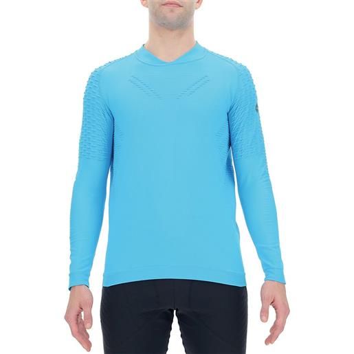 Uyn run fit long sleeve t-shirt blu s uomo