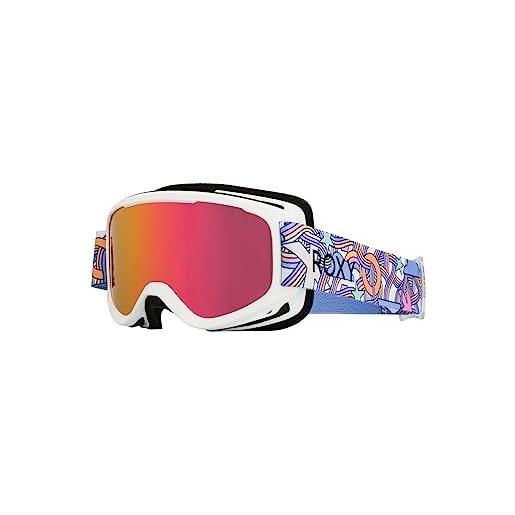 Roxy occhiali snowboard ragazze rosa taglia unica