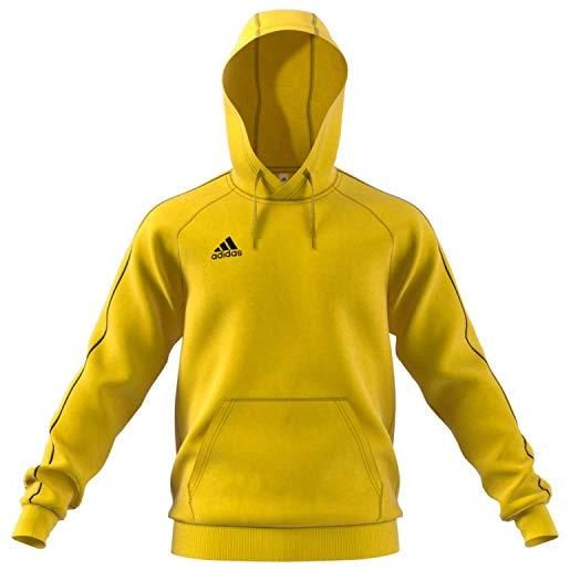 Adidas football app generic hooded sweat, uomo, black/white, l